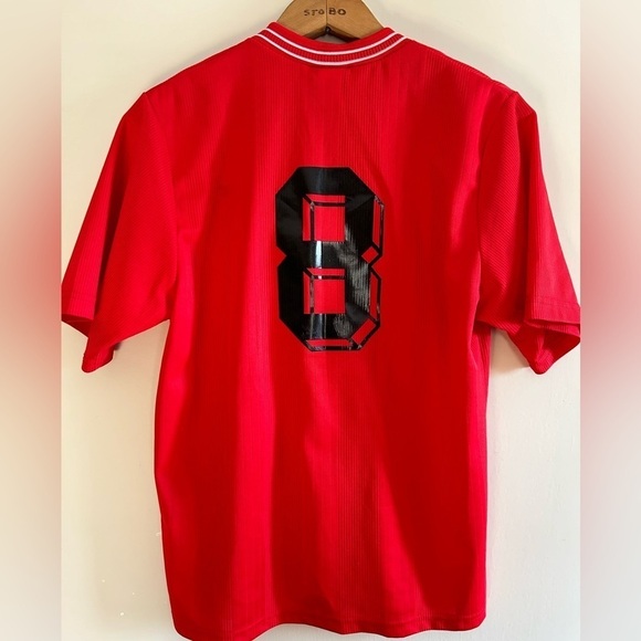 Y2K Umbro Team Soccer Jersey #8 Adult Small - Picture 4 of 6